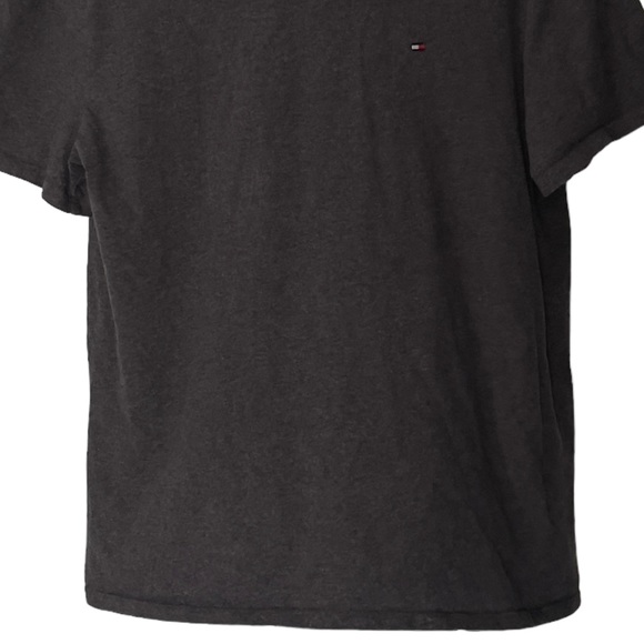 Tommy Hilfiger Everyday Gray Short Sleeve Tee Size Large - Picture 4 of 8